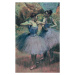 Edgar Degas - Obrazová reprodukce Dancers in Violet, (24.6 x 40 cm)