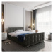 Čalouněná postel BLIND Monolith 92 90x200 cm