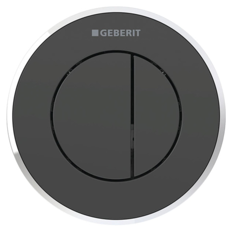 Ovládací tlačítko Geberit Sigma plast černá 116.056.KM.1