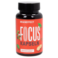 BrainEffect - Německo Mix pro koncentraci s vitamínem B5 -  60 kapslí