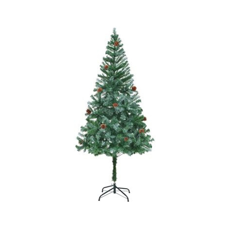 Umělý vánoční stromek se šiškami 180 cm 60178 SHUMEE