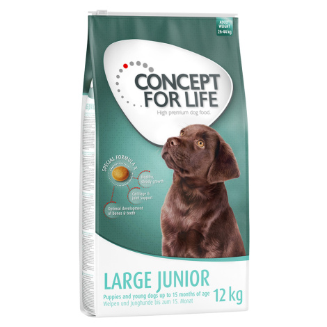 Concept for Life granule, 12 kg - 10 % sleva - Large Junior