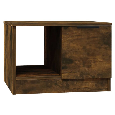 vidaXL Konferenční stolek kouřový dub 50 x 50 x 36 cm kompozitní dřevo