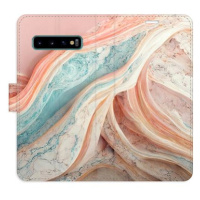 iSaprio flip pouzdro Colour Marble pro Samsung Galaxy S10