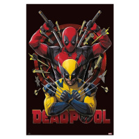 Plakát, Obraz - Marvel - Deadpool & Wolverine - Ready, 61 × 91.5 cm