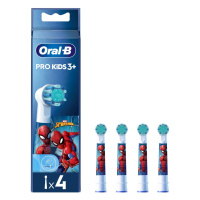 Oral-B EB 10-4 PRO Kids 3+ Spiderman náhradní hlavice 4 ks