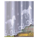 Forbyt, Hotová záclona, Koně bílé, 300 x 150 cm
