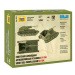 Model Kit tank 6239 - SU-76m Soviet SPGun (1: 100)