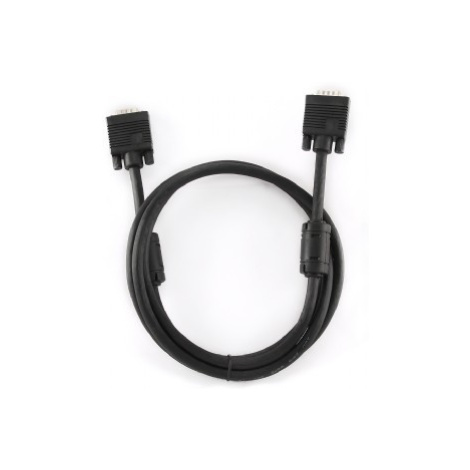 Kabel CABLEXPERT CC-PPVGA-5M-B přípojný k mon  15M/15M VGA   5m stíněný extra, ferrit BLACK GEMBIRD