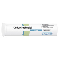 Generica Calcium 500 forte 20 šumivých tablet