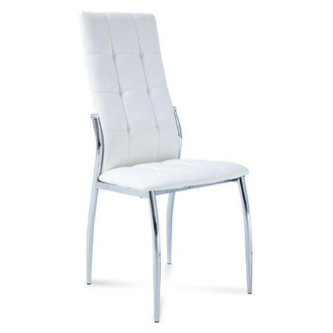 Židle Emma Eko Kůže Bílý BAUMAX