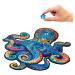 Unidragon Dřevěné puzzle Magnetic Octopus 300 ks