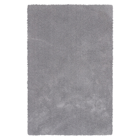Chlupatý kusový koberec Dolce Vita 01SSS | šedo-bílý Typ: 140x200 cm