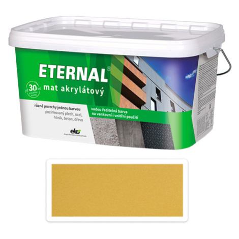 ETERNAL Mat akrylátový - vodou ředitelná barva 5 l Žlutá 05