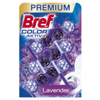 Bref Color Aktiv tuhý WC blok Lavender 3 x 50 g