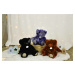 Plyšový medvídek Midnight Blue Ours Collection Doudou et Compagnie modrý 30 cm od 0 měsíců