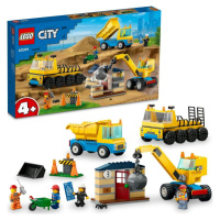 LEGO® City 60391 Vozidla ze stavby a demoliční koule