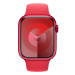 Apple Watch Series 9 45mm (PRODUCT)RED hliník s (PRODUCT)RED sportovním řemínkem S/M Červená