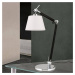Orion Flexibilní textilní stolní lampa Leandro