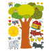 K 1044 AG Design Samolepicí dekorace - samolepka na zeď - Wall sticker Tree, velikost 65 cm x 85