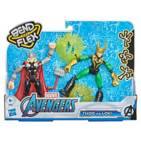 Hasbro avengers figurka bend and flex thor vs loki