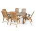 Zahradní nábytek America teak set 1+6