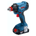 BOSCH GDX 180-LI (2x2Ah) kombinovaný aku rázový utahovák - 1/2" a 1/4"