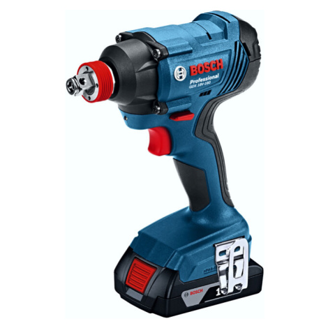 BOSCH GDX 180-LI (2x2Ah) kombinovaný aku rázový utahovák - 1/2" a 1/4"