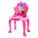 mamido  Dětský toaletní stolek s příslušenstvím růžový