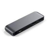 Satechi USB-C Mobile Pro HUB SD - Grey