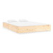 Rám postele masivní dřevo 200 × 200 cm, 820022