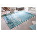 Estila Retro designový koberec Vernon tyrkysové barvě obdélníkového tvaru 240cm