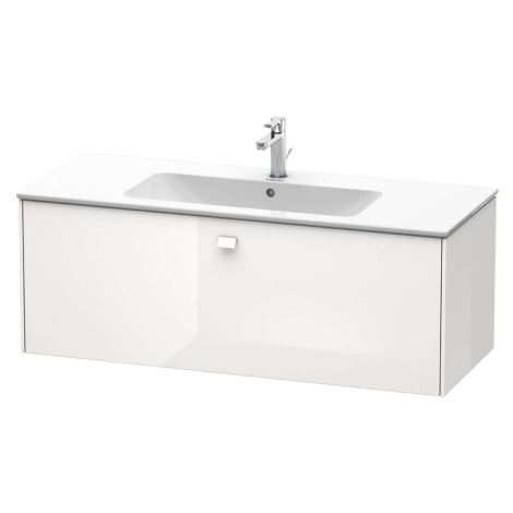 Duravit Brioso - Umyvadlová skříňka 44x122x48 cm, 1 zásuvka, lesklá bílá BR400402222