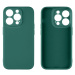 Obal:Me Matte TPU Kryt pro Apple iPhone 15 Pro tmavě zelený