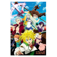 Plakát The Seven Deadly Sins: S3 - Poster Meliodas & Sins (96)