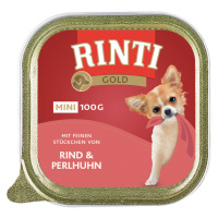 RINTI Gold Mini 6 x 100 g - Hovězí & perlička