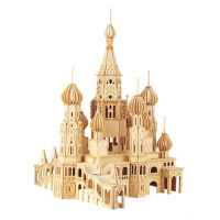 Woodcraft construction kit Woodcraft Dřevěné 3D puzzle kostel Petersburg