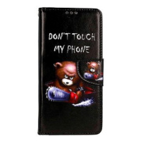 TopQ Pouzdro Xiaomi Redmi 13C 5G knížkové Don't Touch méďa 125699