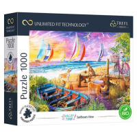 Trefl Prime puzzle 1000 UFT - Doba dovolené: Plachetnice