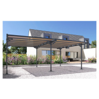 Kovový přístřešek / carport TRIGANO JARDIN MISTRAL DOUBLE LG2462