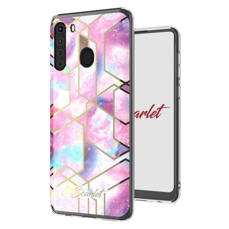 Kryt Ghostek Stylish Phone Case - Pink Leopard Galaxy A21