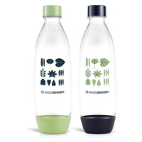 SODASTREAM Lahev Fuse 2 × 1 l Green / Blue do myčky