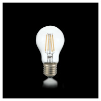 LED filamentová žárovka Ideal Lux Goccia Trasparente 253428 E27 4W 4000K 450lm čirá