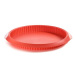 LEKUE Silikonová zapékací forma na quiche Lékué Quiche 28 cm | červená