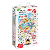 mamido CzuCzu Pozorovací puzzle Mapa Polska 117 dílků