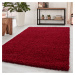 Ayyildiz koberce Kusový koberec Dream Shaggy 4000 Red - 65x130 cm