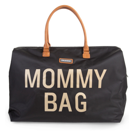 CHILDHOME PŘEBALOVACÍ TAŠKA MOMMY BAG BLACK GOLD