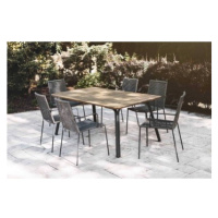 Zumm Garden Furniture® Zahradní souprava simi 180 cm eukalyptus ii