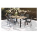 Zumm Garden Furniture® Zahradní souprava simi 180 cm eukalyptus ii