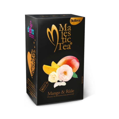Biogena Majestic Tea Mango & Růže porcovaný čaj 20x2,5 g